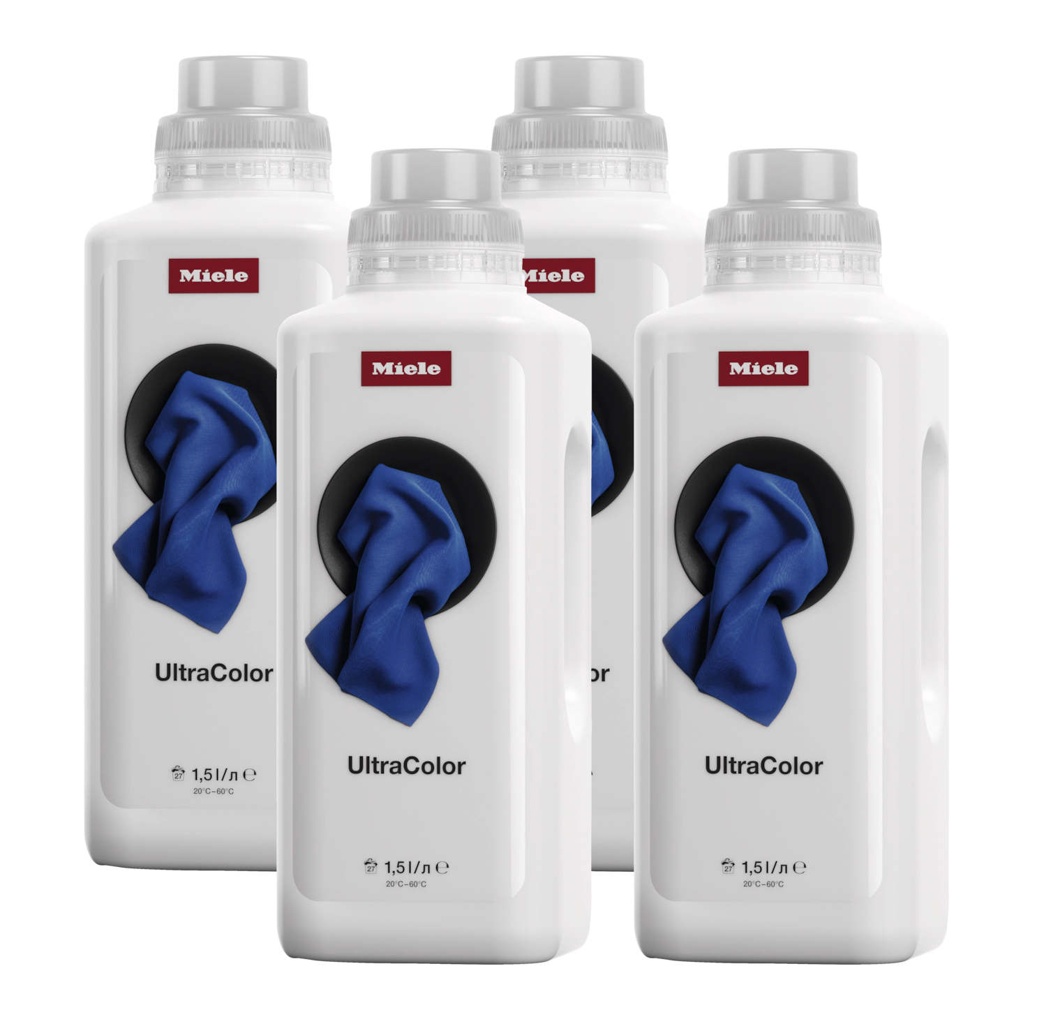 Набор для стирки цветного белья UltraColor Aqua WA UC 1501 L 1,5лх4 шт. Miele купить в России | Всегда в наличии! | Артикул 12647690 | Официальный сайт