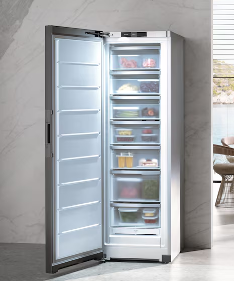 Отдельностоящий соло морозильник Miele