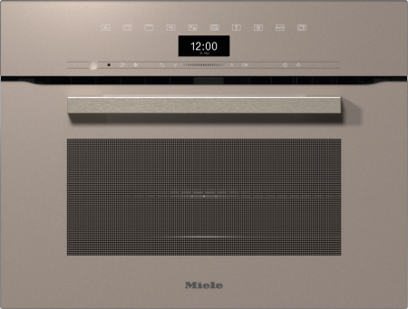 Духовой шкаф с СВЧ H 7440 BM PEBE PearlBeige бежевый перламутр